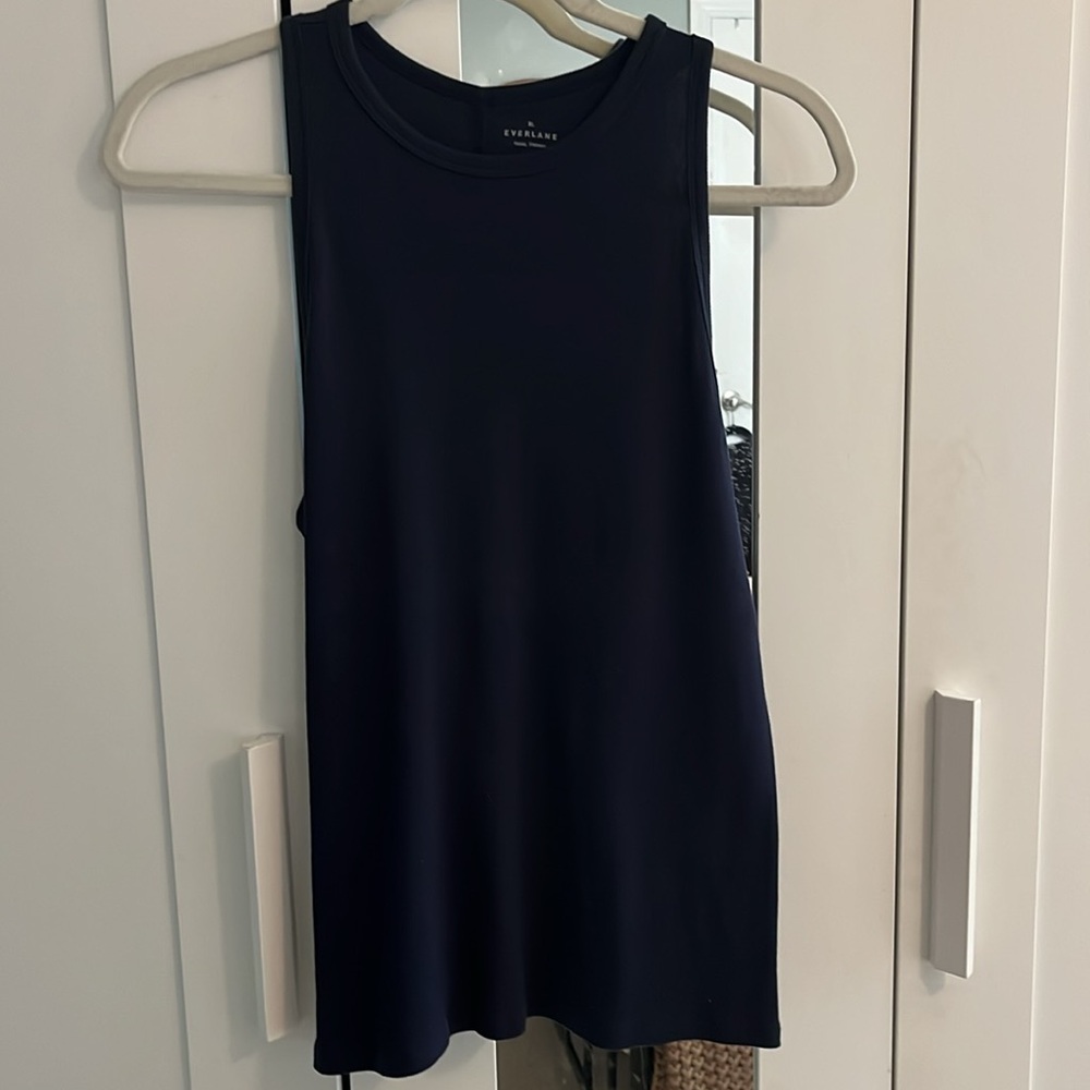 Everlane The Supima Micro-Rib Racerback Tank